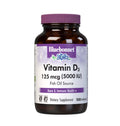 Bluebonnet Vitamin D3 5000 IU 100 Softgels