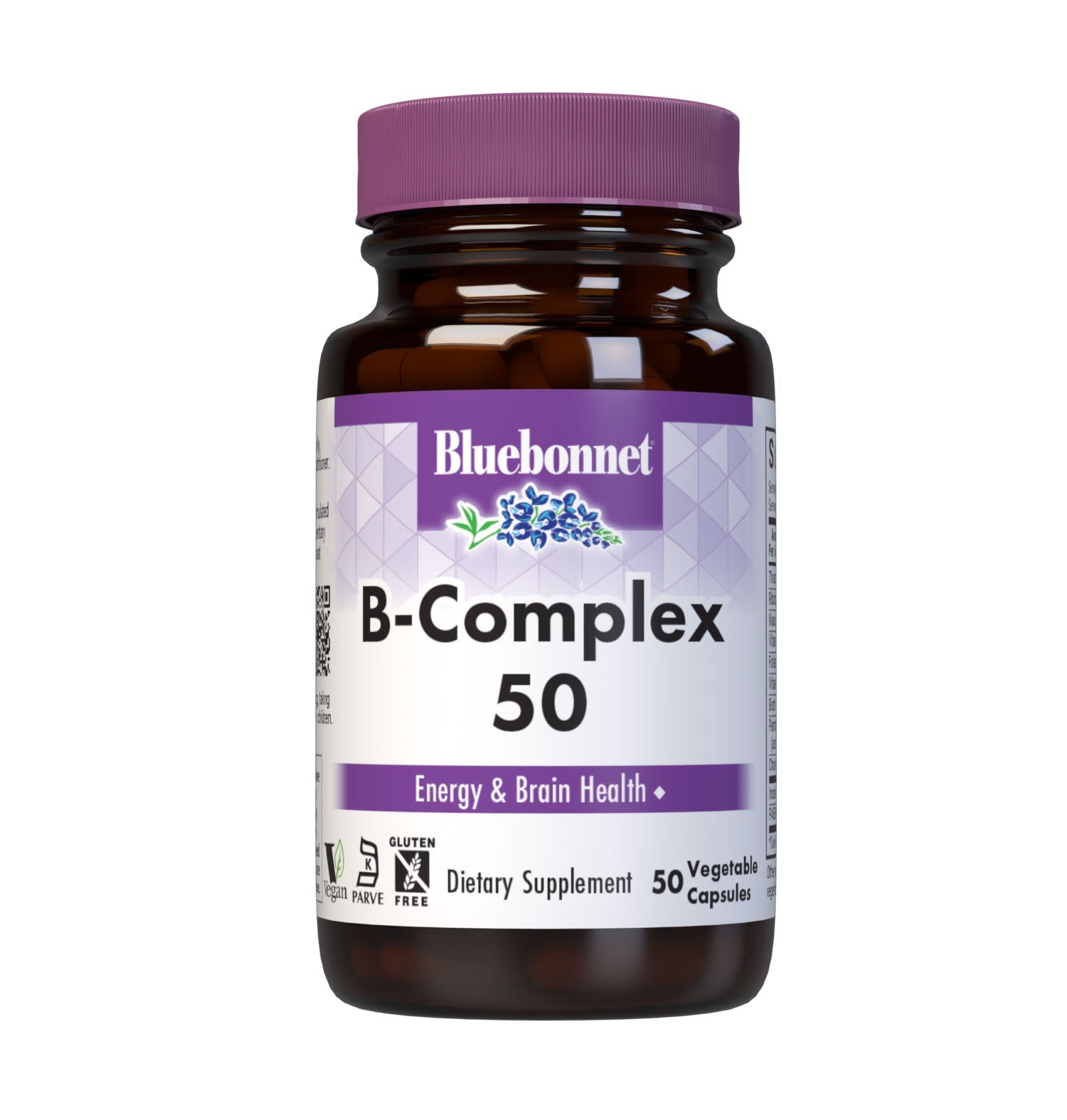 Bluebonnet B-Complex 50 50 Vegetable Capsules
