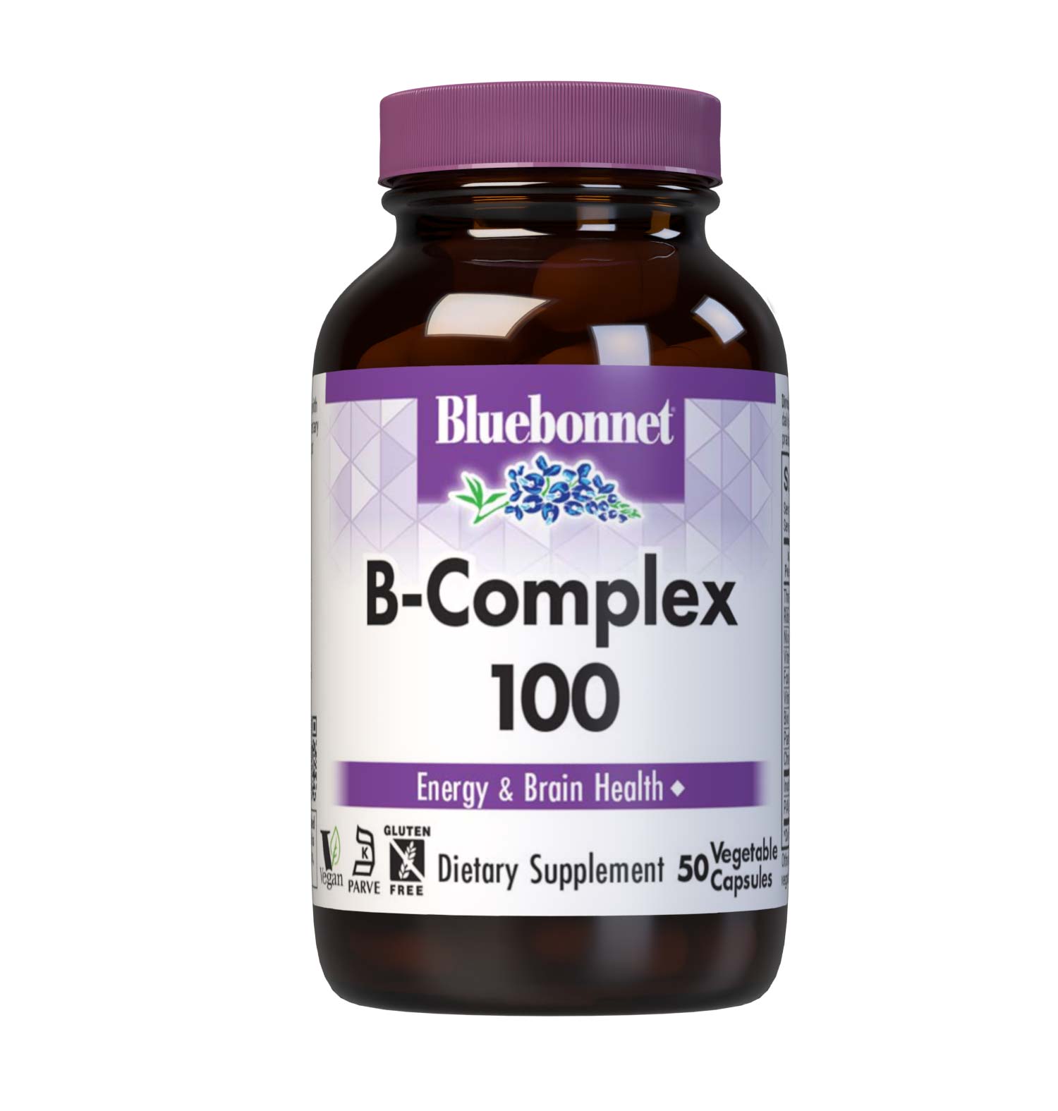 Bluebonnet B-Complex 100 50 Vegetable Capsules