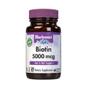 Bluebonnet Biotin 5000 mcg 60 Vegetable Capsules