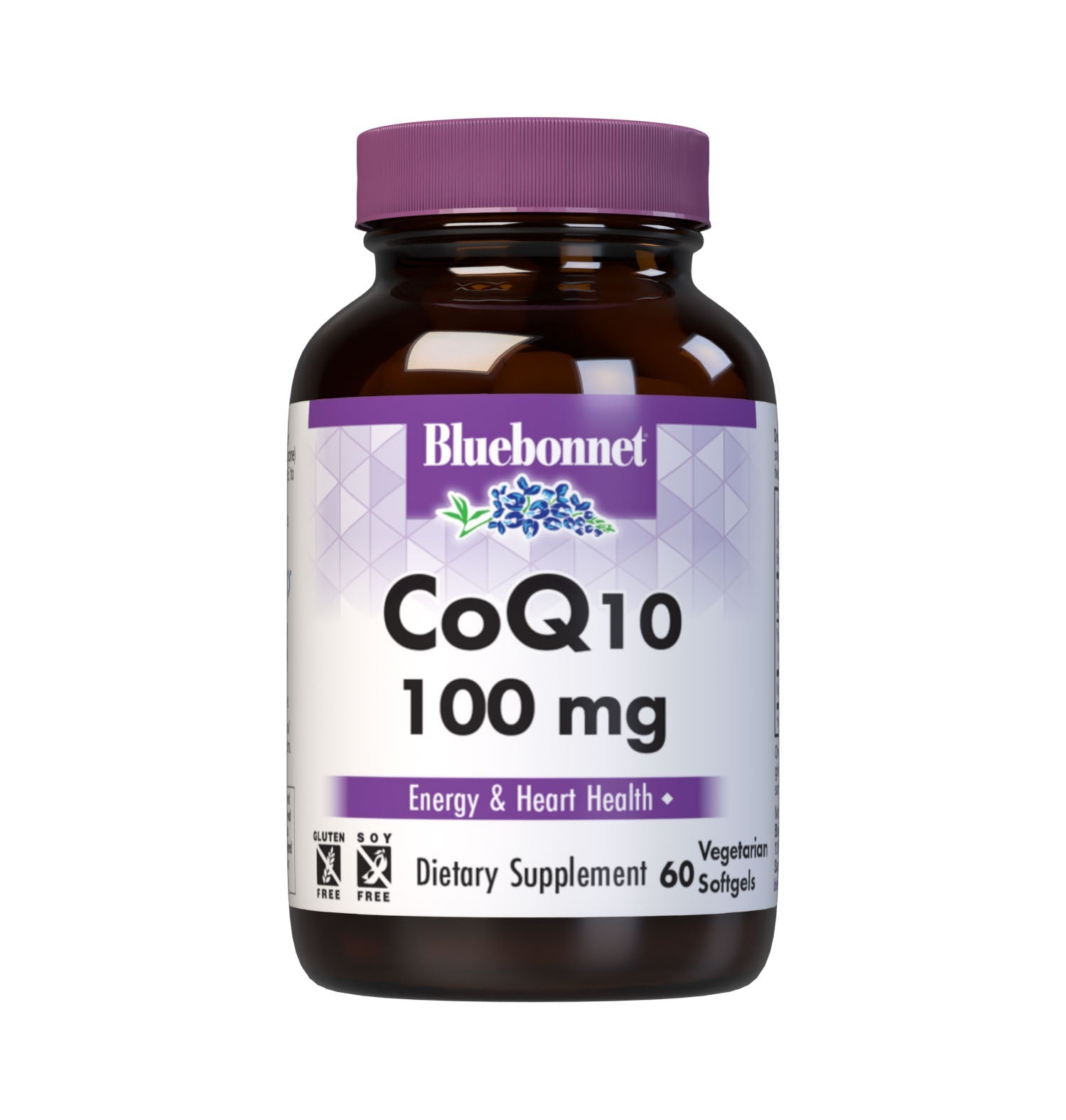 Bluebonnet CoQ10 100 mg 60 Vegetarian Softgels