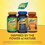 Nature's Way Alive! Men's Premium Gummy Multivitamin Supplement, Supports Healthy Heart*, Muscle Function*, Full B-Vitamin Complex, Orange, Grape, Cherry Flavored, 75 Gummies 