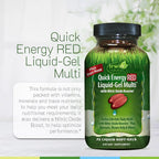 Irwin Naturals Quick Energy RED Active Lifestyle Multivitamin