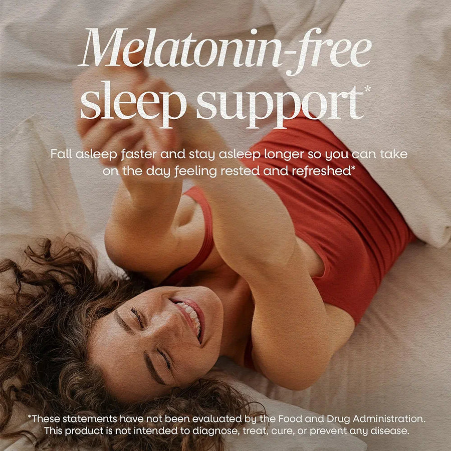 Nature's Way Rest & Restore Melatonin-Free Sleep Supplement, 30 Count