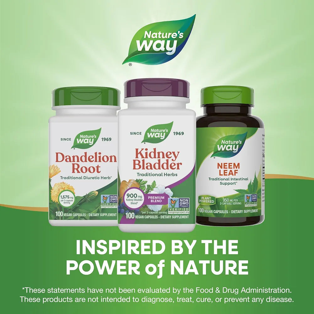 Nature's Way Kidney Bladder Premium Blend, 900 mg per Serving, 100 ct