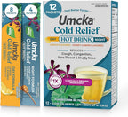 Nature's Way Umcka Cold Relief Hot Drink, Day & Night, Lemon & Honey, 12 ct