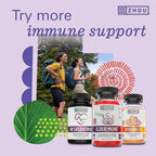 ZHOU Elder-Mune Elderberry Gummies with Vitamin C and Zinc - 60 Gummies