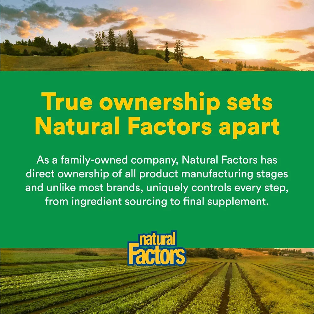 Natural Factors Berberine LipoMicel Matrix - Daily Supplement Supports Metabolic Health - Formula Supports General Health - Gluten-Free & Dairy-Free - 60 Liquid Softgels 