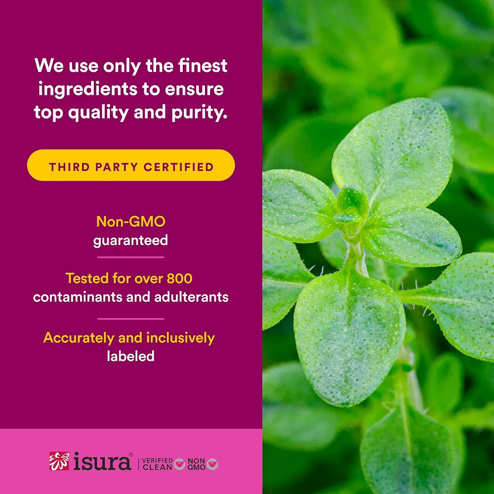 Natural Factors Oil of Oregano - Liquid Antioxidant Support Supplement for Immune Support - Easy Swallow Health Supplement with Non-GMO & Gluten-Free Formula - 2 fl oz 