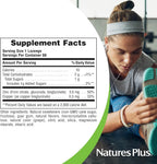 NaturesPlus Immune Zinc Lozenges - Tri-Form Zinc Supplement Balanced with Copper for Immune Support - Fast Acting, Delicious Natural Berry Flavour - Gluten Free, Vegan - 60 Lozenges