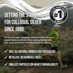 Sovereign Silver Immune Support, Colloidal Silver, 32 fl oz 