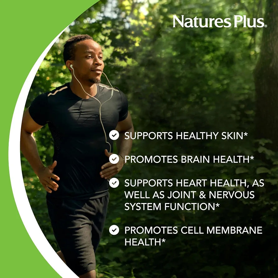 NaturesPlus Ultra Omega 3 6 9 - Borage Oil, Fish Oil, Flax Oil Supplement - 1200 mg, 60 Softgels - Gluten Free - 60 Servings