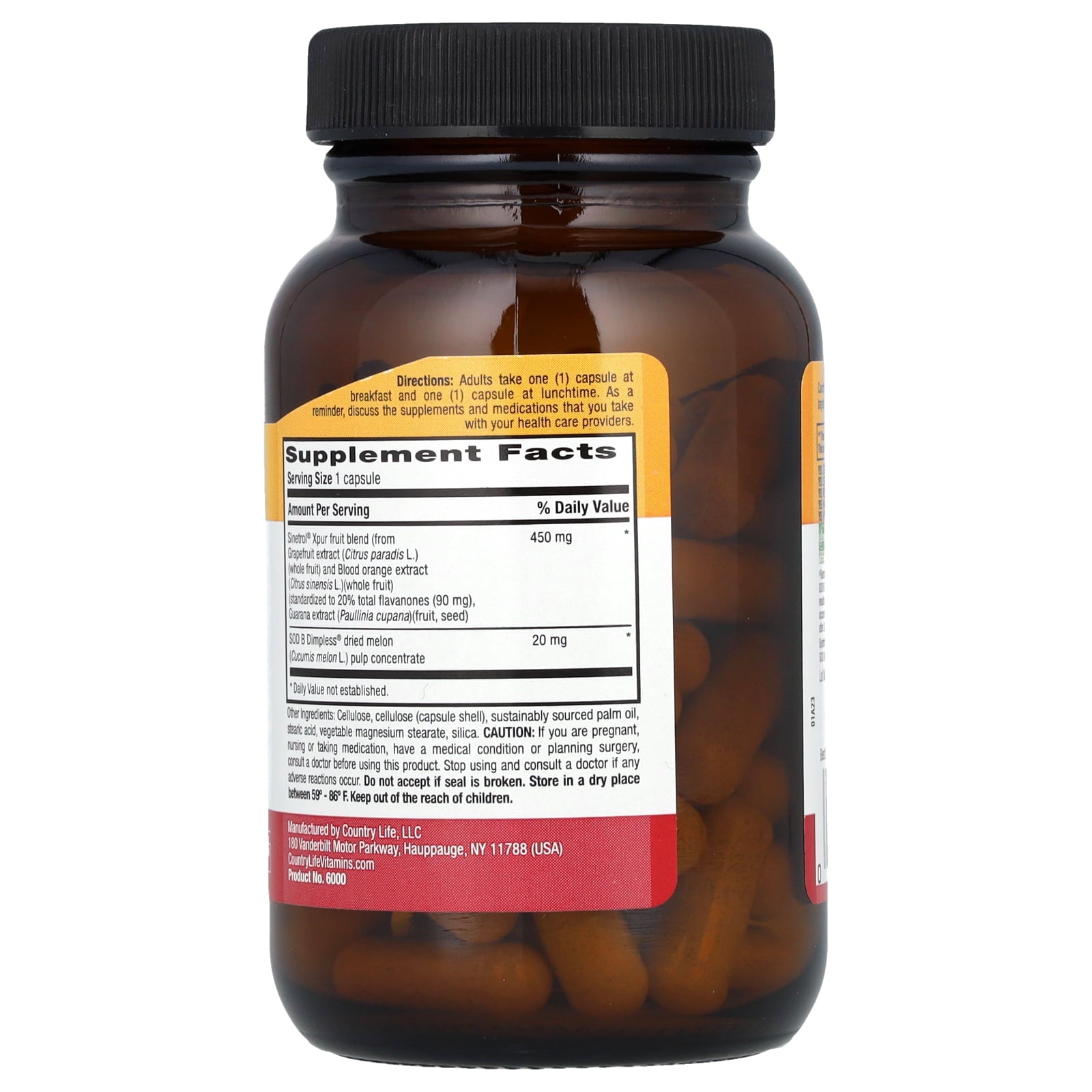 Country Life Metabolism Reboot, 60 Vegan Capsules