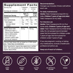 Nature's Way Sambucus Organic Traditional Elderberry Syrup, 4 Fl Oz