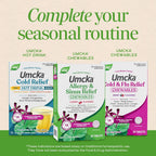 Nature's Way Umcka Allergy & Sinus Relief Chewables, Cherry, 20 ct