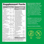 Nature's Way Alive! Max Potency Complete Liquid Multivitamin, Liquid Vitamin Promotes Energy Metabolism, Heart & Muscle Function* with Vitamins A, B, C, D, Multivitamins for Women & Men, 30.4 Fl Oz