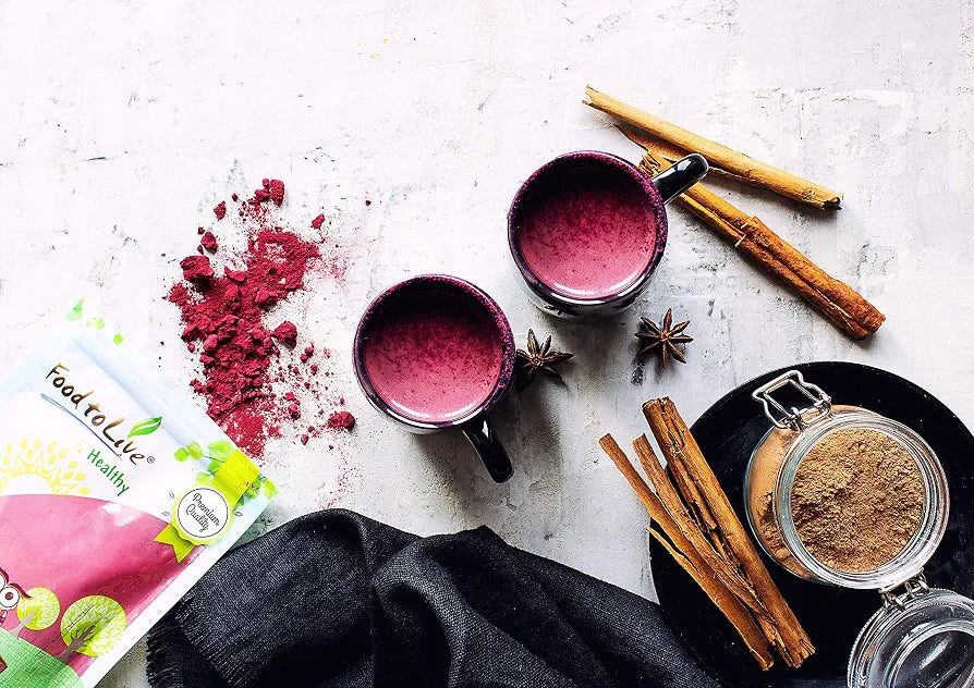 Beet Root Powder, 12 Ounces – Finely Ground Dried Beet Root, Pure, Kosher and Vegan, Raw Superfood. Bulk Powder. Rich in Folate, Potassium and Fiber. Great for Drinks, Smoothies, Sauces, and Soups