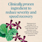 Nature's Way Umcka Kids Cold Relief Chewables, Ages 6+, Cherry, 10 ct