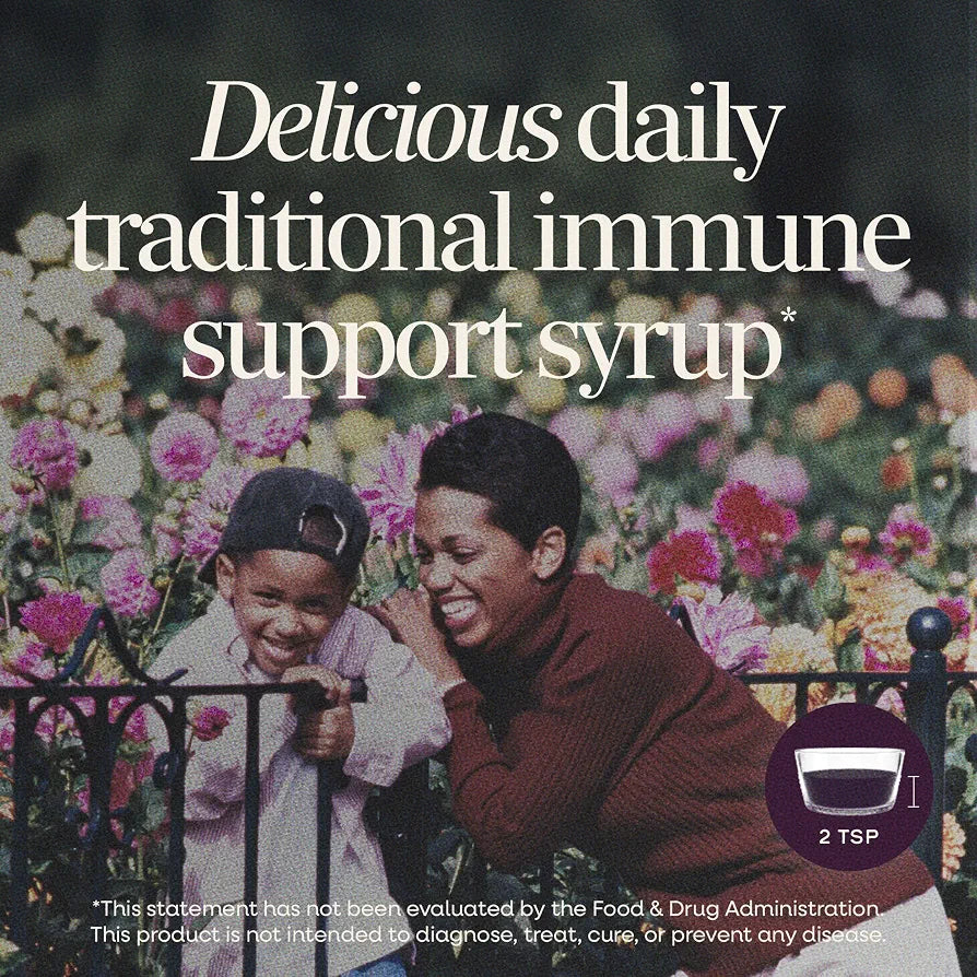Nature's Way Sambucus Organic Elderberry Syrup, 4 fl oz