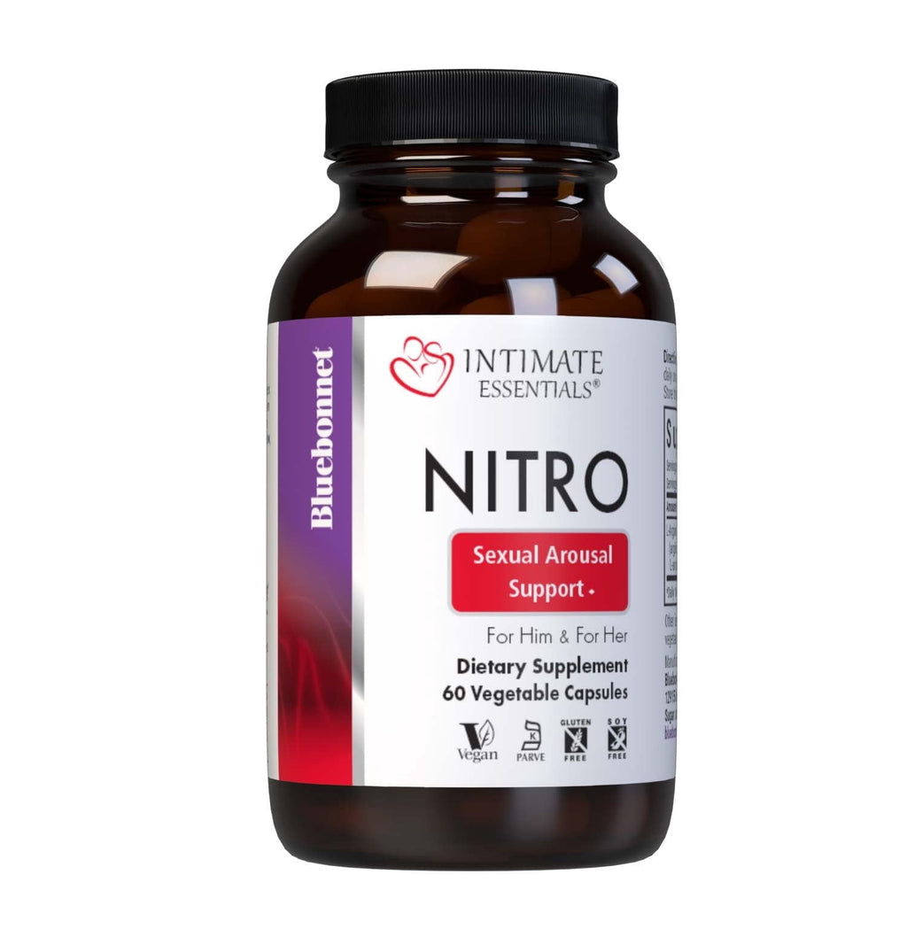 Bluebonnet Intimate Essentials Nitro, L-Arginine, Sexual Arousal Support*, for Him & Her, 60 Vegetable Capsules