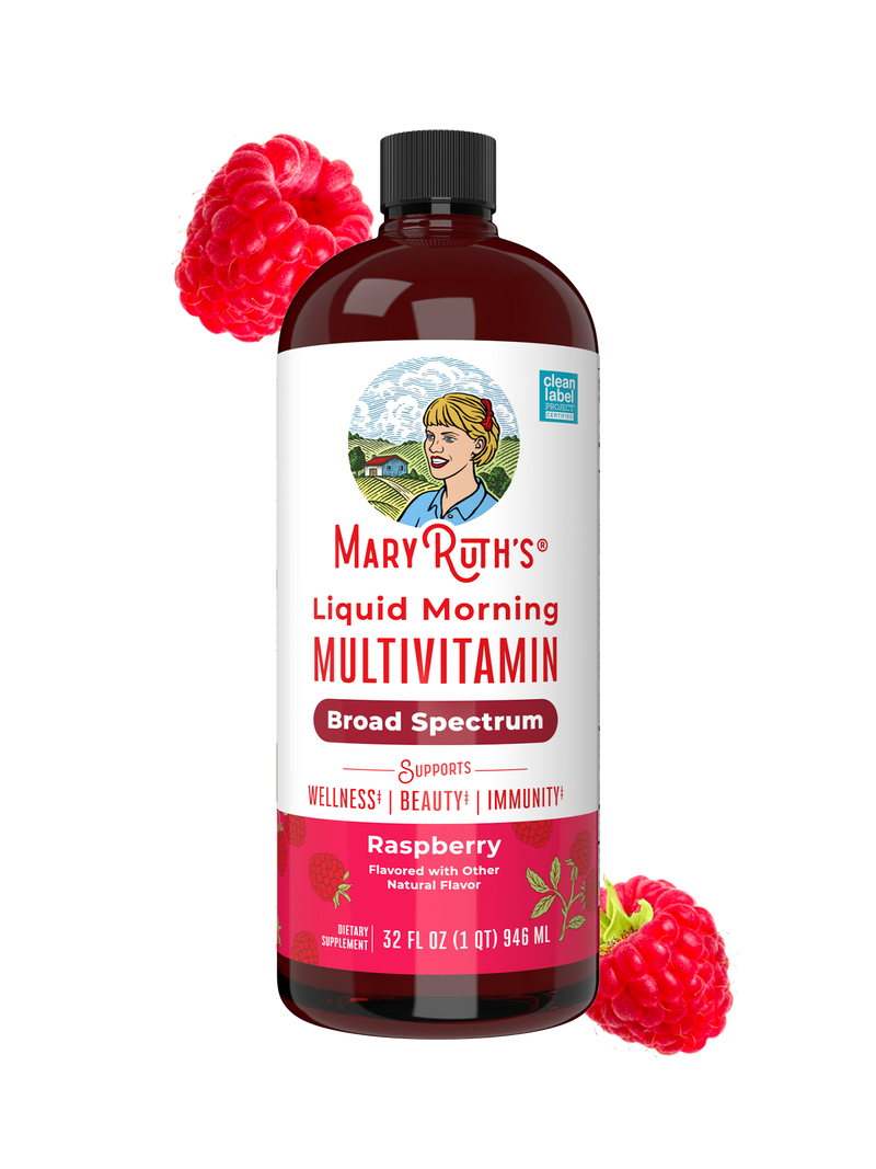 MaryRuth's Liquid Morning Multivitamin - Raspberry (15.22 fl oz)