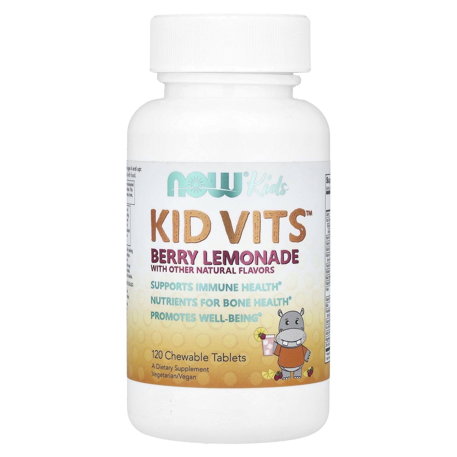 Kid Vits Berry Lemonade - 120 Chewable Tablets