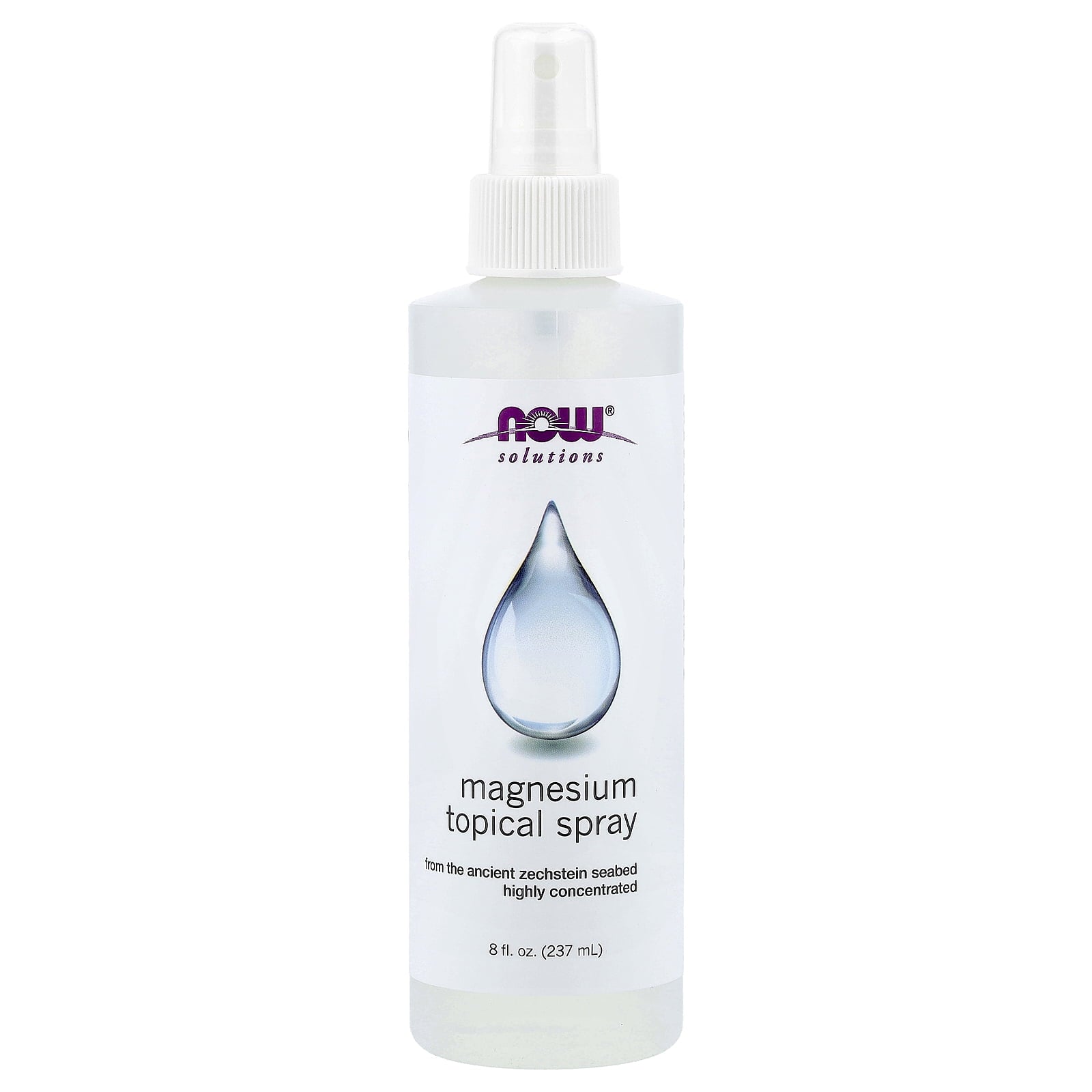 NOW Foods Solutions, Magnesium Topical Spray, 8 fl oz (237 ml)