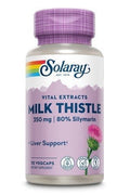 Solaray Milk Thistle Seed Extract One Daily 350mg , Antioxidant Intended to Help Support a Normal, Healthy Liver , Non-GMO & Vegan 30ct (30 Servings, 30 VegCaps)