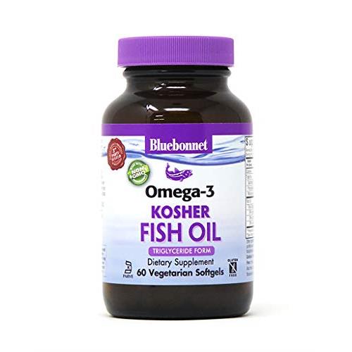 Bluebonnet Omega-3 Kosher Fish Oil 60 SG