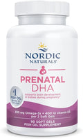 Nordic Naturals Prenatal DHA, Omega-3 + Vitamin D3, Unflavored - 90 Count