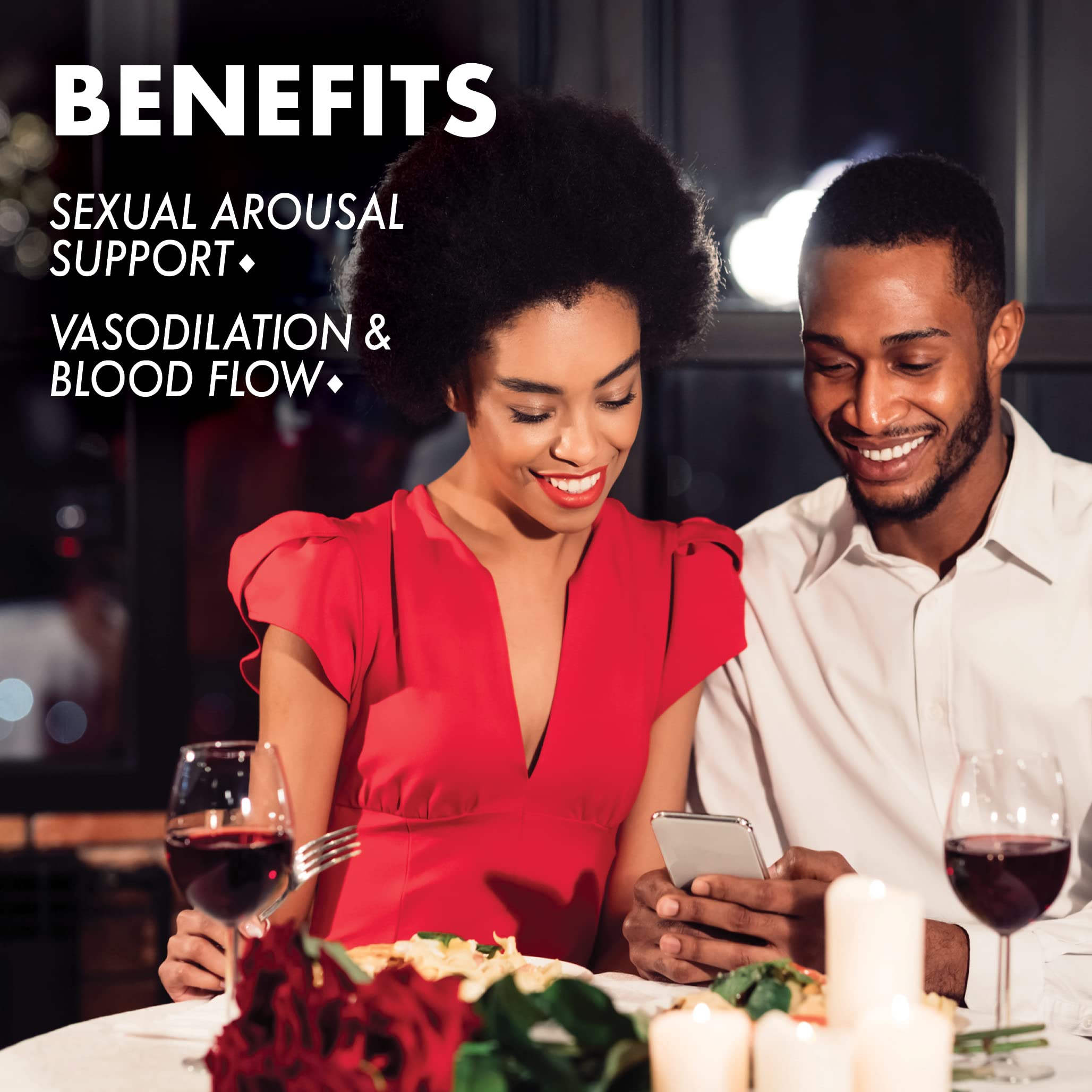 Bluebonnet Intimate Essentials Nitro, L-Arginine, Sexual Arousal Support*, for Him & Her, 60 Vegetable Capsules