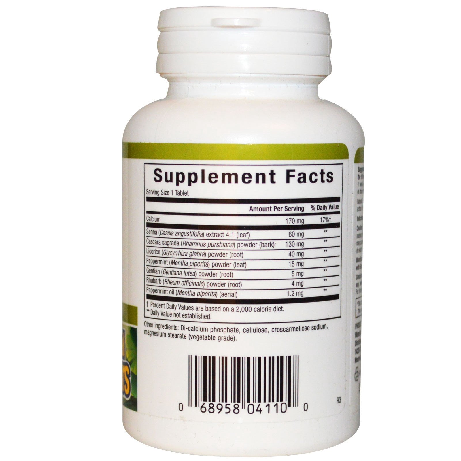 Natural Factors Ultra-Lax Herbal Formula 90 Tablets