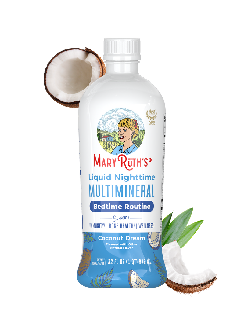 MaryRuth's Liquid Nighttime Multimineral - Coconut (15.22 fl oz)