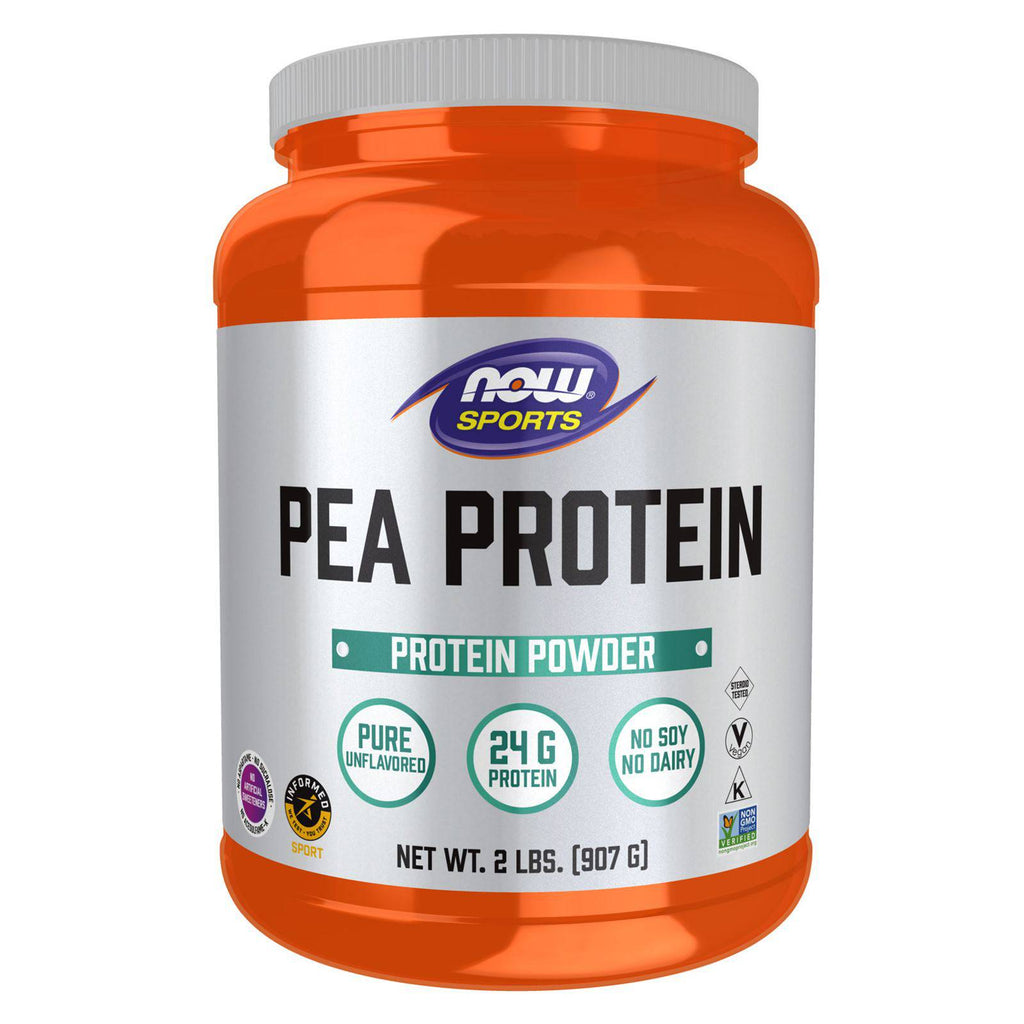 NOW Foods Pea Protein Unflavored (Vegan) 2 LB