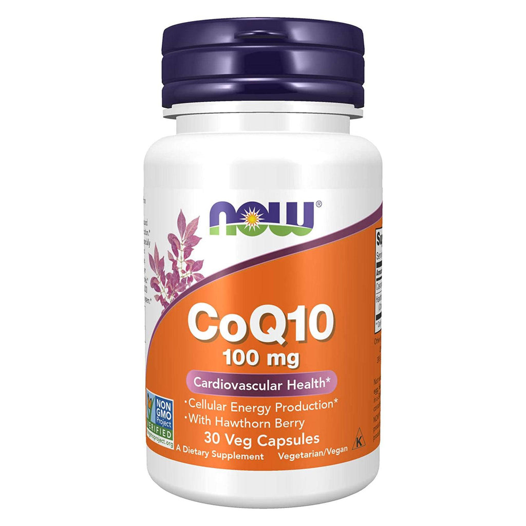 NOW Foods CoQ10 100mg 30 VC