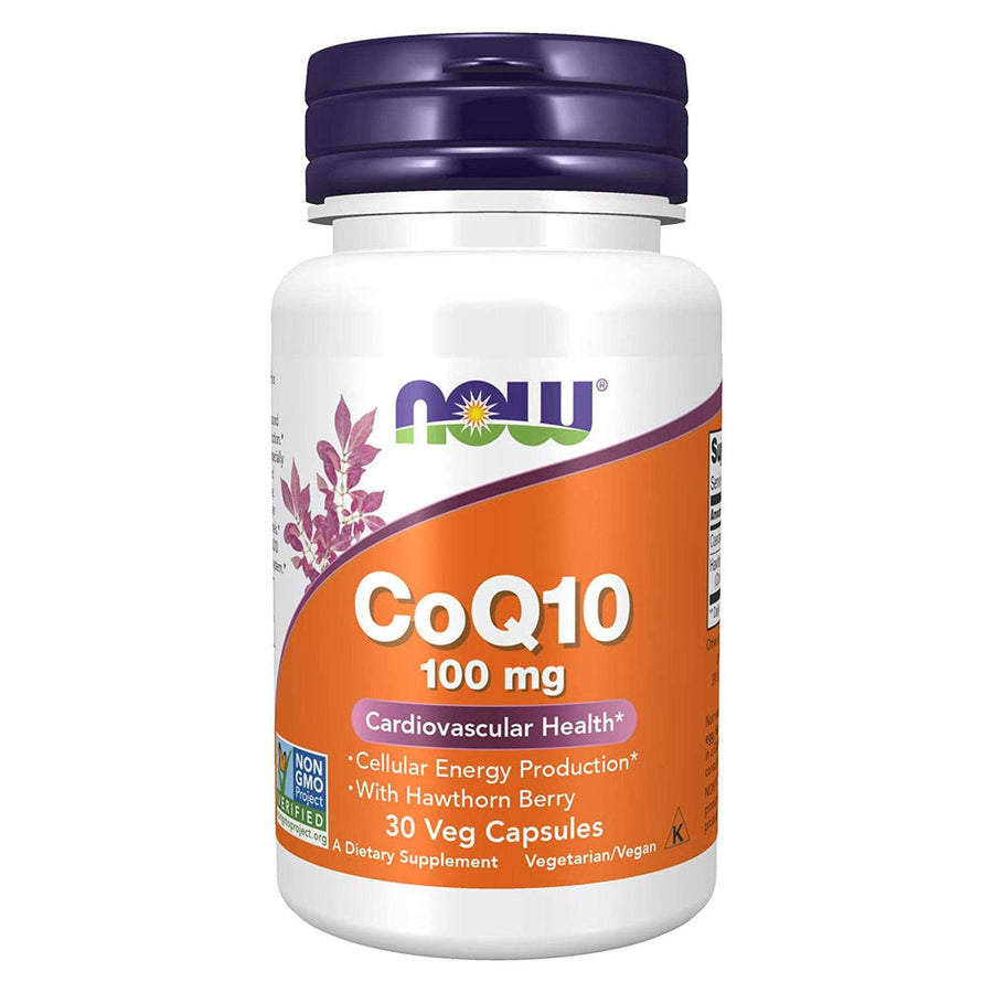 NOW Foods CoQ10 100mg 30 VC