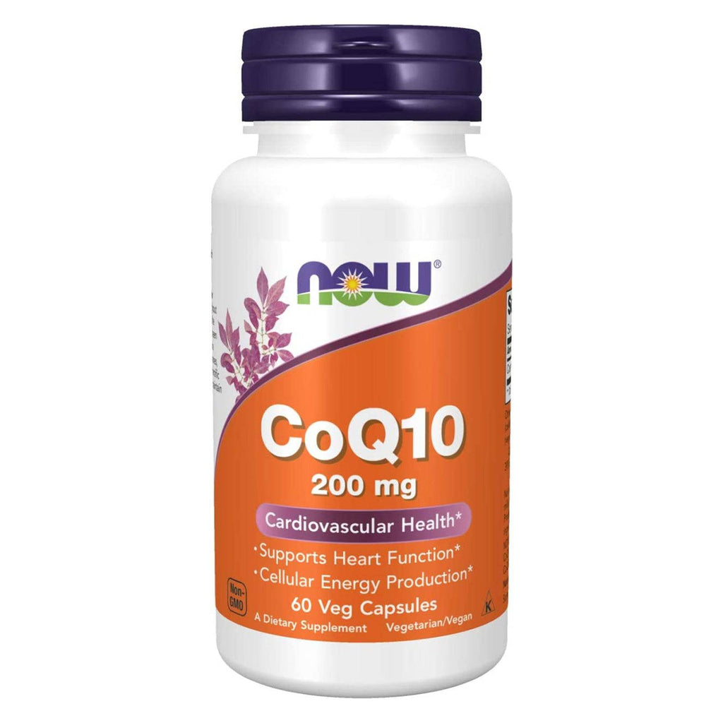 NOW Foods CoQ10 200mg (High Dose) 30 VC